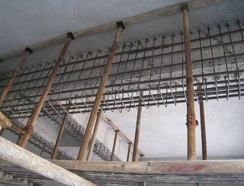 加固公司柱截面加大施工現場施工工藝